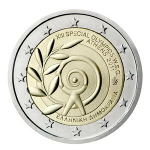 2 euros commémorative Grèce 2011 - Jeux Olympiques d'Athènes.