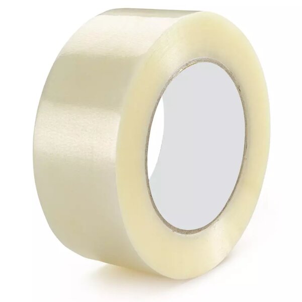 Ruban adhésif polypropylène économique – 6 rouleaux 48 mm x 100 m transparent – Bulteau Systems