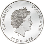 Monnaie en argent 20 dollars g 93.3 (3 oz) millésime 2023 vault