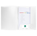 Chemise de présentation polypropylène souple Krea Cover - A4 - Blanc EXACOMPTA