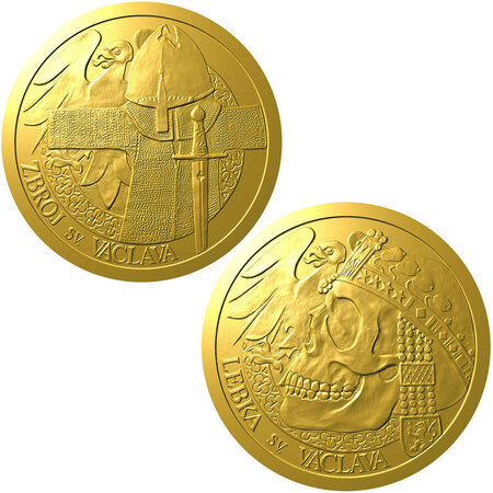 Monnaie en or 10 dollars g 15.57 (1/2 oz) millésime 2023 vitus treasure st vitus treasure