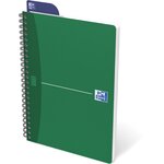 Cahier agrafé Office Essentials A4, couverture souple, 180 pages, carreaux Seyès, couleurs assorties, compatible SCRIBZEE® (bloc 90 feuilles)