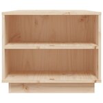vidaXL Table basse 90x49x40 5 cm Bois massif de pin