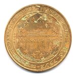 Mini médaille monnaie de paris 2008 - collégiale saint-pierre