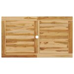 vidaXL Ensemble à manger d'extérieur 5Pièces Bois solide de teck