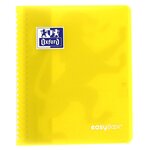 Cahier Spirale EASYBOOK 17x22cm 160p 90g Grands Carreaux Coloris Aléatoire OXFORD