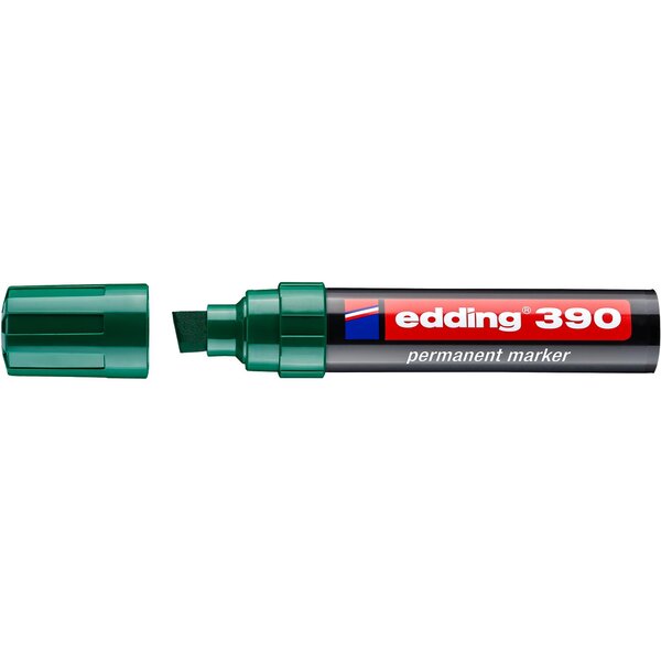 Marqueur Permanent 390 vert 4-12 mm EDDING