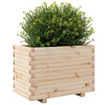 vidaXL Jardinière 70x40x49 5 cm bois de pin massif