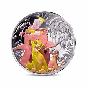 Disney Le Roi Lion - 30ème anniversaire Monnaie de 10€ Argent Colorisée