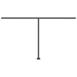vidaXL Auvent automatique sur pied 400x350 cm Bleu/Blanc