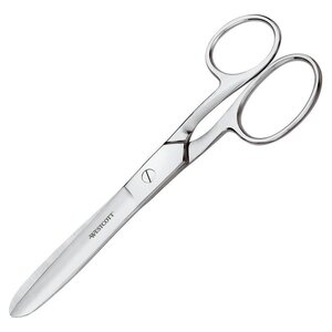 Ciseaux Tout métal pour droitiers - Bouts ronds - Longueur 17 cm