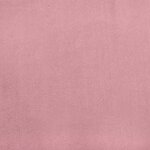 vidaXL Cadre de lit Rose 100x200 cm Velours