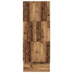 vidaXL Cadre de lit de stockage Bois vieilli 80x200 cm