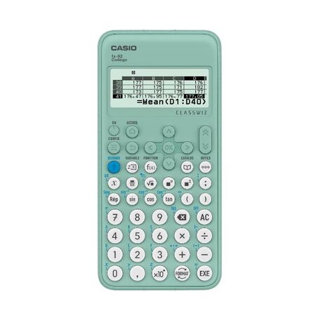 CASIO Calculatrice scientifique FX 92 Collège