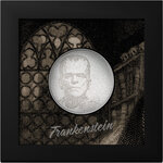 Pièce de monnaie en Argent 5 Dollars g 31.1 (1 oz) Millésime 2023 Typefaces FRANKENSTEIN