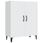 vidaXL Buffet Blanc 70x34x90 cm Bois d'ingénierie