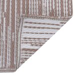 vidaXL Tapis d'extérieur Marron 120x180 cm PP