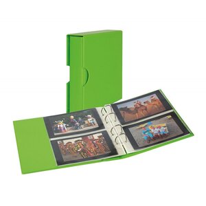 Album Publica M Color Lindner pour cartes postales photos. Couleur - Vert SPRING