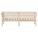 vidaXL Lit de jour sans matelas 90x190 cm bois de pin massif