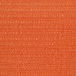 vidaXL Voile d'ombrage 160 g/m² Orange 3 5x4 5 m PEHD