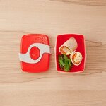Maped PICNIK Boîte à déjeuner ORIGINS LUNCH-BOX, gris/rouge
