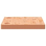 vidaXL Dessus de bureau 110x55x4 cm bois massif de hêtre