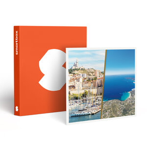 SMARTBOX - Coffret Cadeau 2 jours à Marseille avec vol en hélicoptère au-dessus du littoral - Multi-thèmes