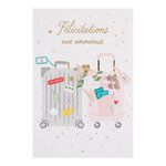 Carte Mariage Félicitations Aux Amoureux - Draeger paris