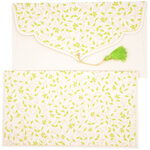 PAPERTREE DOUCHKA Lot de 5 Enveloppes cadeau Ivoire/Amande