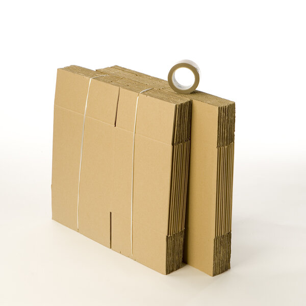 Kit 20 cartons à livres avec 1 rouleau d'adhésif gratuit