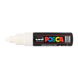 Marqueur pointe large conique PC7M BL Blanc x 6 POSCA