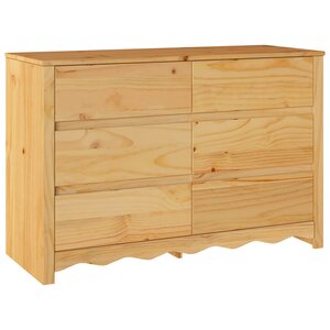 Commode vidaXL "DRAMMEN" 111x43x73 5 cm Bois de pin massif