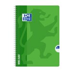 Cahier OPENFLEX spirale A4 180p grands carreaux 90g Coloris Aléatoire OXFORD