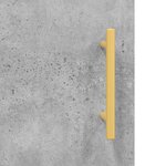 vidaXL Buffet haut Gris béton 69 5x34x180 cm Bois d'ingénierie
