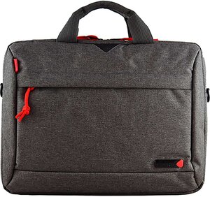 Sacoche Ordinateur Portable Techair Moderne Plus 15,6" max (Gris/Rouge)