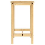 vidaXL Ensemble de bar 5 Pièces Bois de pin massif
