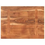 vidaXL Dessus de table 70x50x3 8 cm rectangulaire bois massif d'acacia