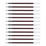 Recharge brfv-10 pour stylo bille acroball pointe moyenne rouge x 12 pilot