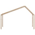 vidaXL Toit de lit pour enfants 203x95 5x142 cm bois de pin massif