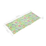 vidaXL Coussins de chaise de jardin à dossier haut lot de 4 tissu