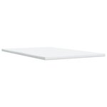 vidaXL Sommier à lattes de lit avec matelas Noir 120x200 cm Tissu