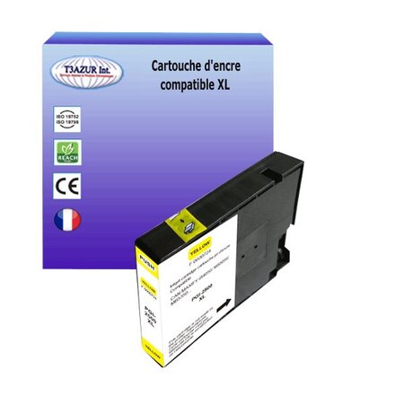 Cartouche d'encre compatible jaune 9267B001 pour imprimante CANON Maxify  MB5050