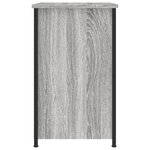 vidaXL Tables de chevet 2 Pièces sonoma gris 40x36x60cm bois d'ingénierie