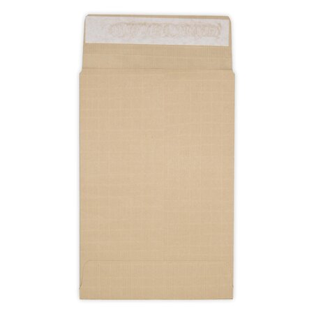 Lot de 10 enveloppes pochettes kraft armé à soufflet marron 176 x 250 + 30 mm