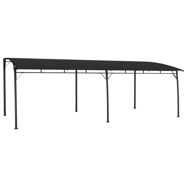 vidaXL Auvent pare-soleil de jardin 6x3x2 55 m Anthracite