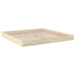 vidaXL Cadre de lit chêne sonoma 180x200 cm bois d'ingénierie