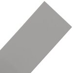 vidaXL Bordures de jardin 3 Pièces gris 10 m 15 cm polyéthylène