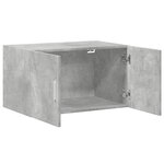 vidaXL Armoire murale gris béton 70x42 5x40 cm bois d'ingénierie