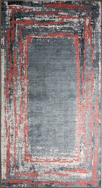 Tapis d'intérieur RING 180 x 270 cm - Rouge