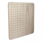 MDF Board plaqué  nature  40x40x2 5cm  y compris suspension